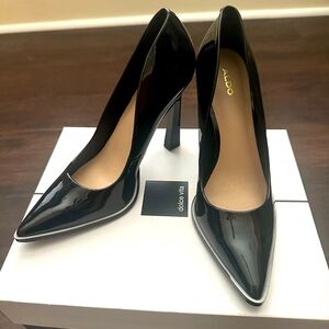ALDO Women's Black Patent Leather Heels